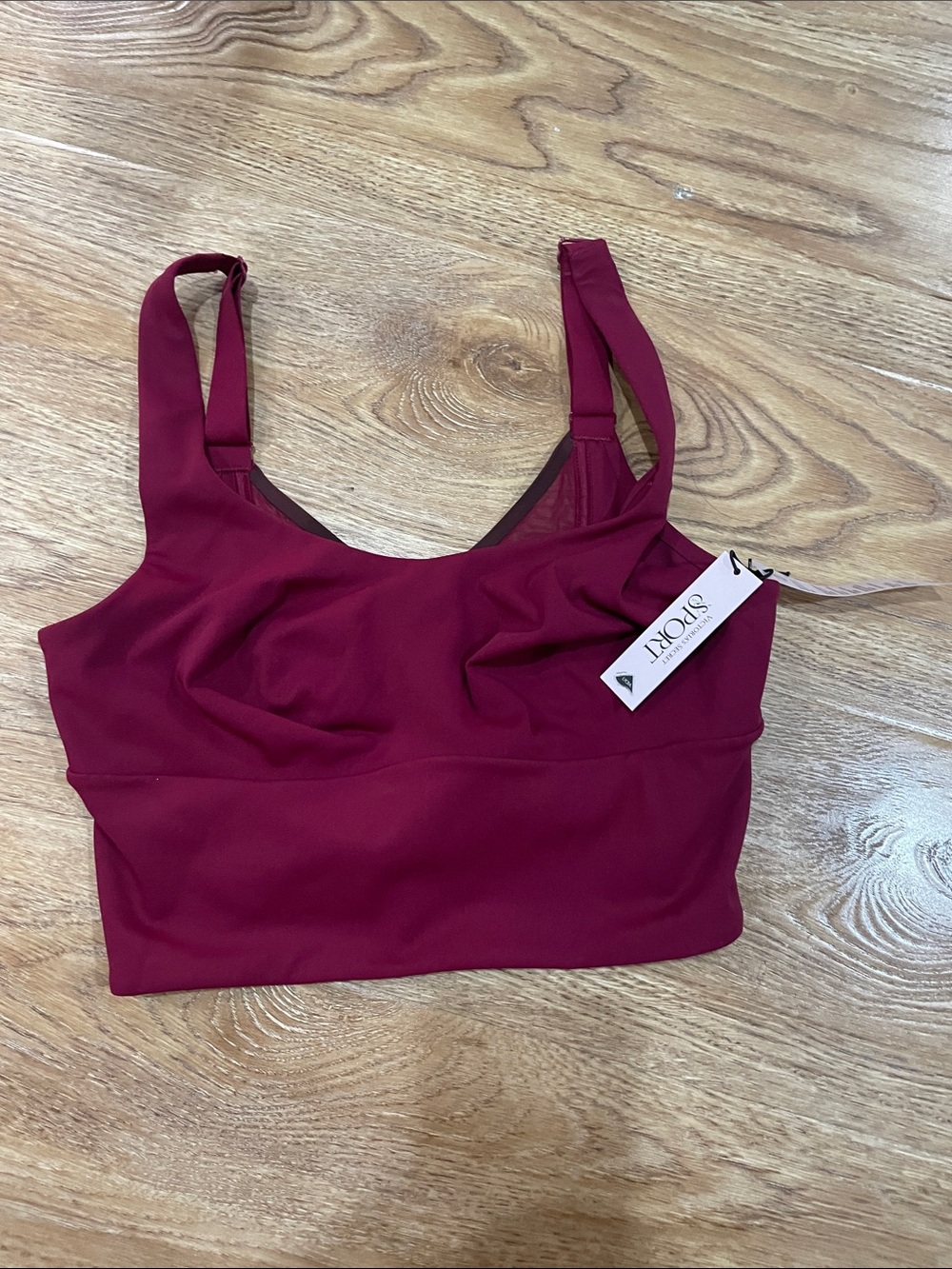 Victoria's Secret Maroon Sports Bralette